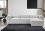 Atelier Del Sofa Sofá Esquinero Gris Lino 297 cm x 190 cm